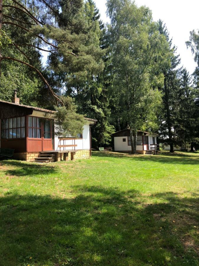 Retro Chatky Hurka Lipno Horní Planá Exteriör bild
